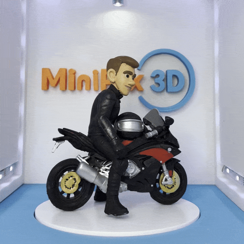 MiniPix con moto