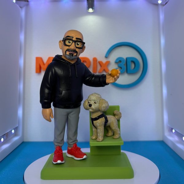 Os presentamos a José y Chiqui:
Se animaron a crear su versión MiniPix para reflejar el lazo de amor que tienen.
(Algo que solo los amantes de sus mascotas lo entenderían) 🐾🧡